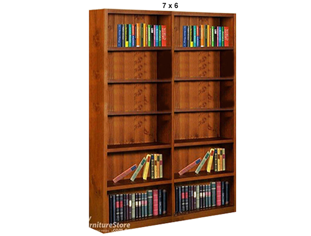 SUSSIE (AUSSIE MADE) LARGE HIGHLINE BOOKCASE COLLECTION  - ASSORTED STAINED COLOURS - STARTING FROM $1199
