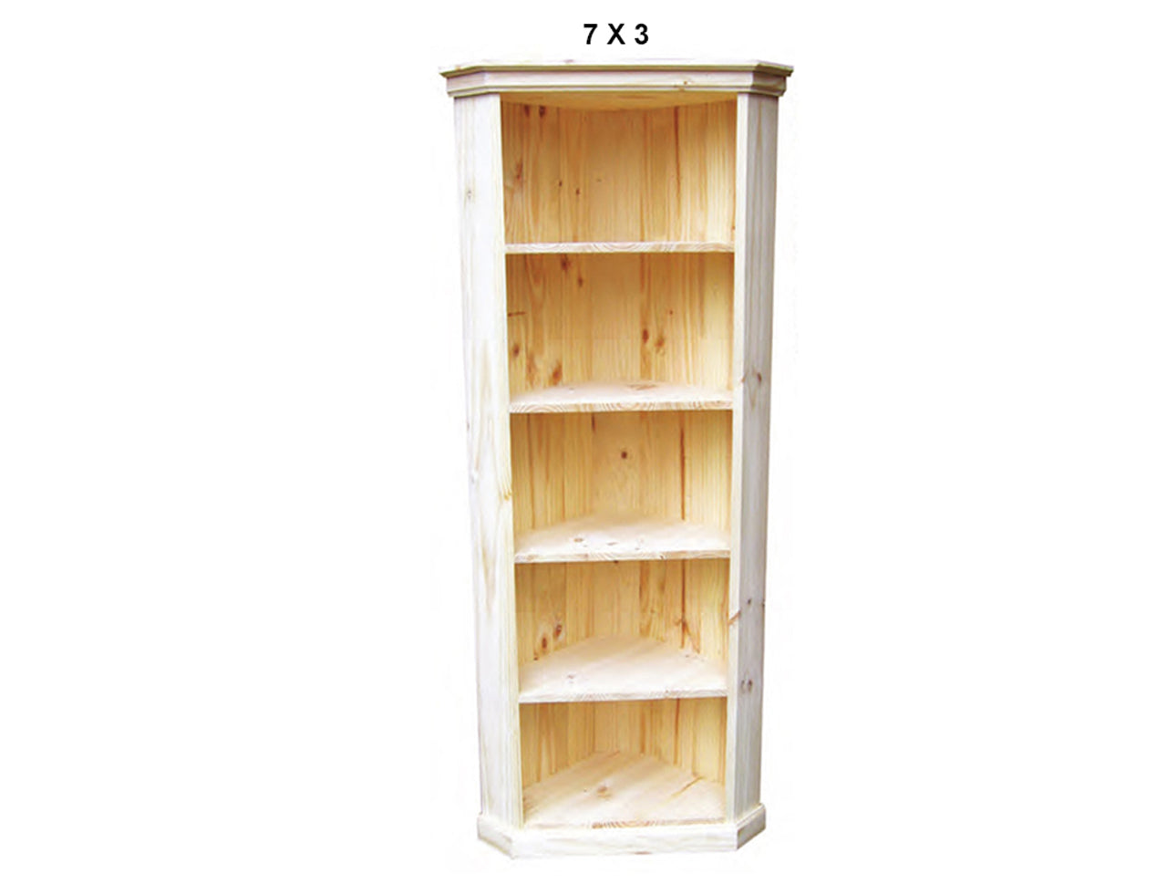 SWAYDE (AUSSIE MADE) CORNER HIGHLINE BOOKCASE COLLECTION - ASSORTED STAINED COLOURS - STARTING FROM $899