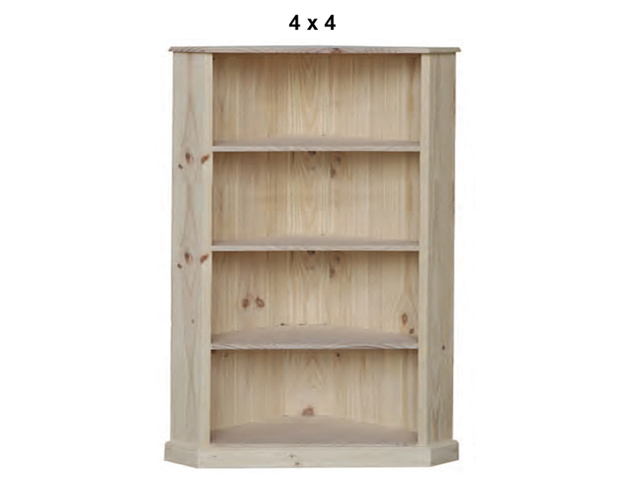 SWAYDE (AUSSIE MADE) CORNER LOWLINE BOOKCASE COLLECTION - ASSORTED STAINED COLOURS - STARTING FROM $649