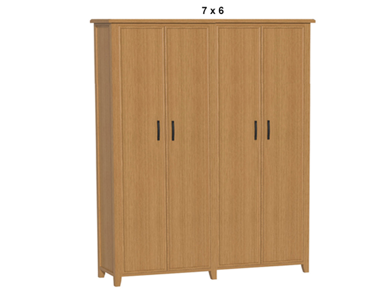 SYDNEYSIDE (AUSSIE MADE) DEEP PANTRY WITH PICTURE FRAMED COLLECTION - ASSORTED STAINED COLOURS - STARTING FROM $1999