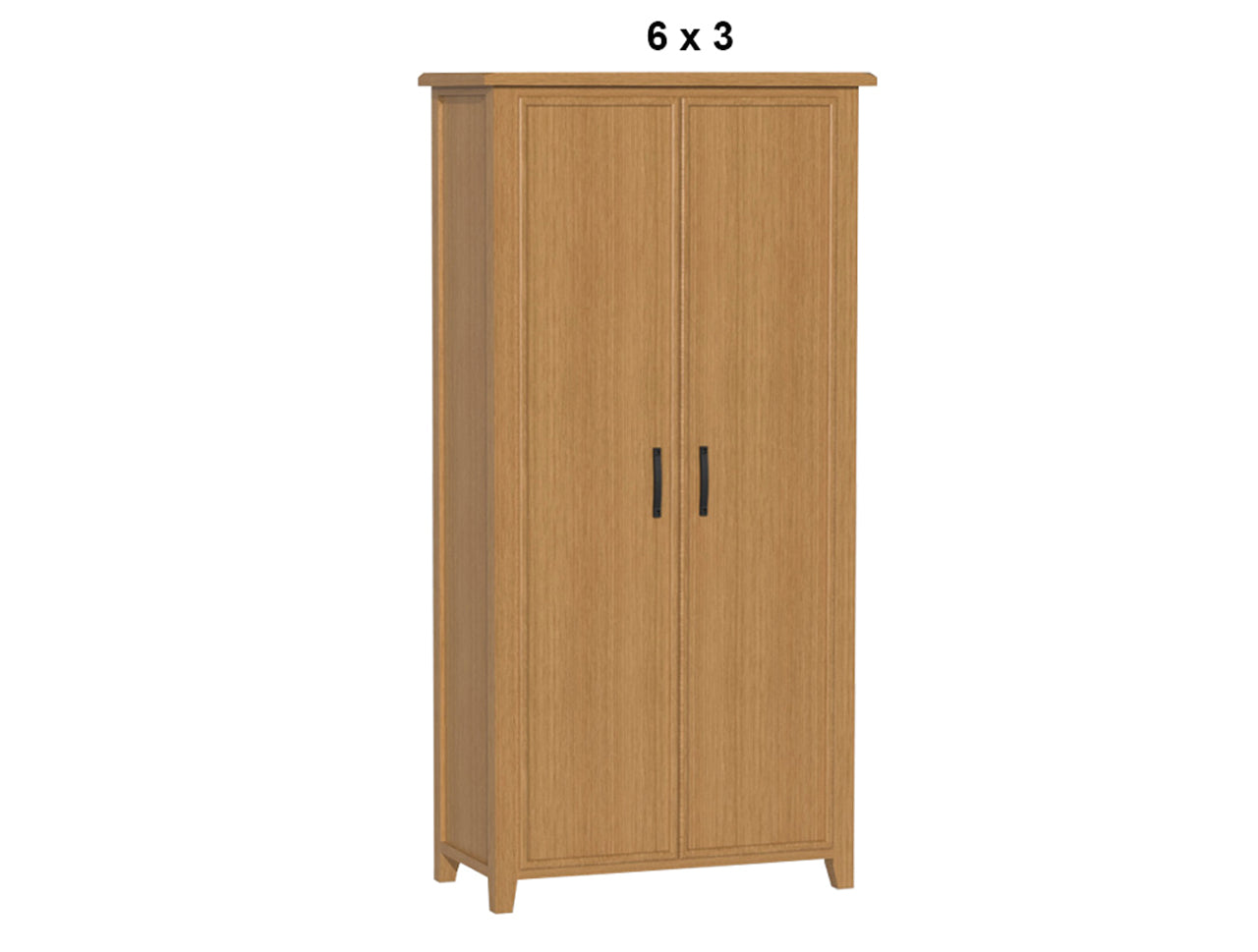 SYDNEYSIDE (AUSSIE MADE) 2 DOOR TIMBER PANTRY COLLECTION - ASSORTED STAINED COLOURS - STARTING FROM $999