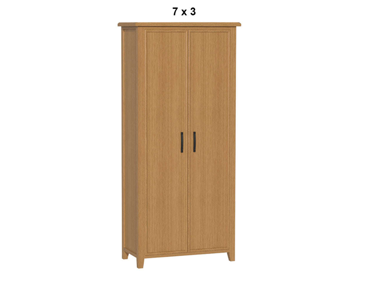 SYDNEYSIDE (AUSSIE MADE) 2 DOOR TIMBER PANTRY COLLECTION - ASSORTED STAINED COLOURS - STARTING FROM $999