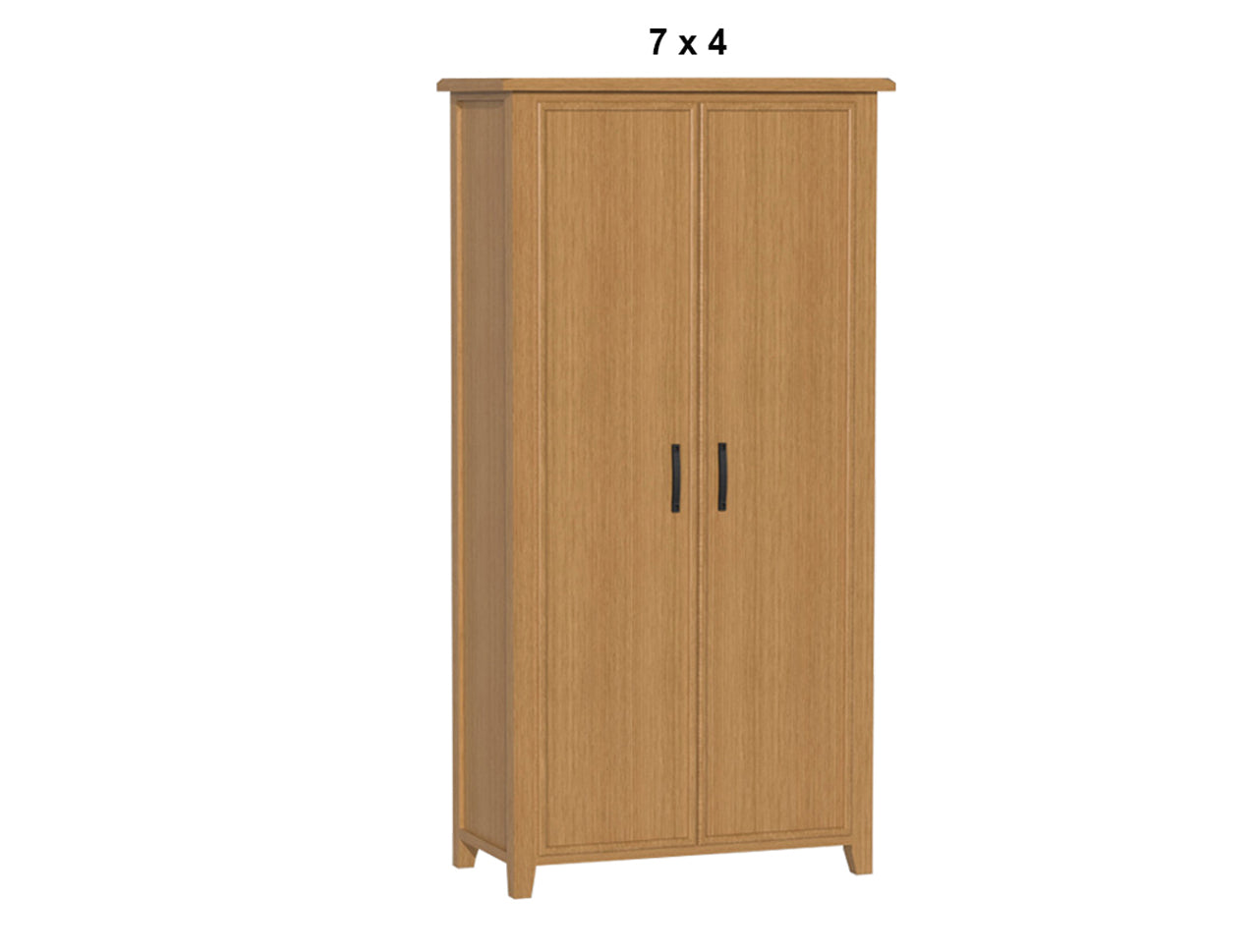 SYDNEYSIDE (AUSSIE MADE) 2 DOOR TIMBER PANTRY COLLECTION - ASSORTED STAINED COLOURS - STARTING FROM $999