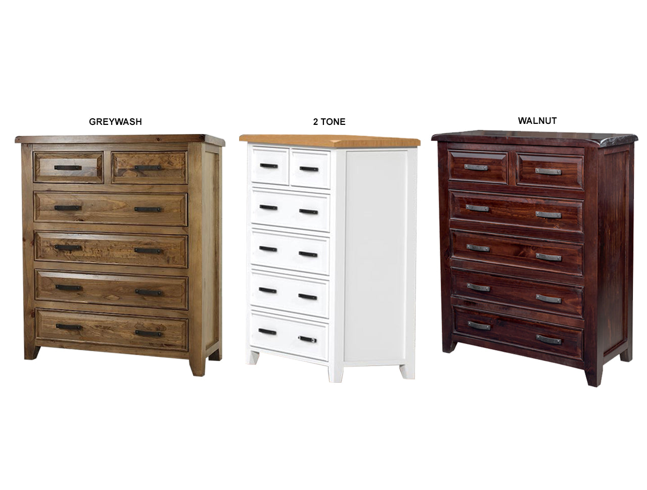 SYDNEYSIDE (HYBRID) TALLBOY COLLECTION - 1210(H) x 1000(W) x 450(D) - ASSORTED COLOURS - STARTING FROM $799