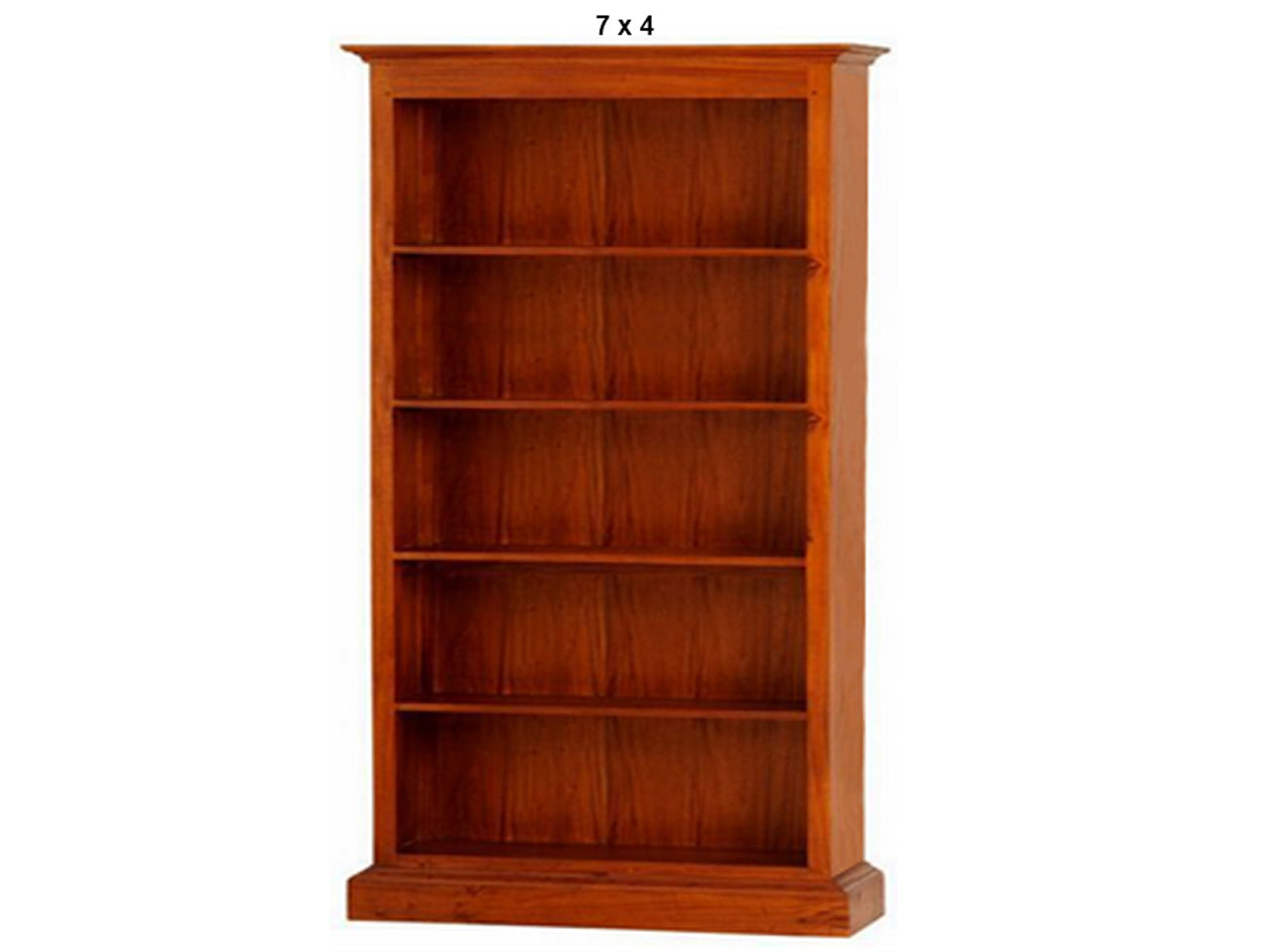 TASMANIA HARDWOOD BOOKCASE COLLECTION - ASSORTED STAINED COLOURS - STARTING FROM $999