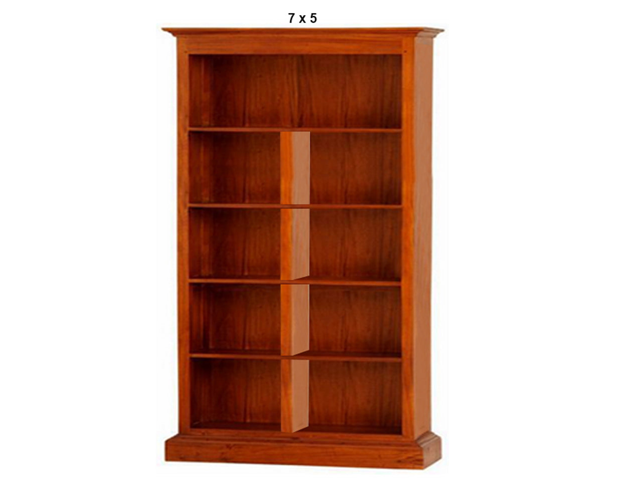 TASMANIA HARDWOOD BOOKCASE COLLECTION - ASSORTED STAINED COLOURS - STARTING FROM $999