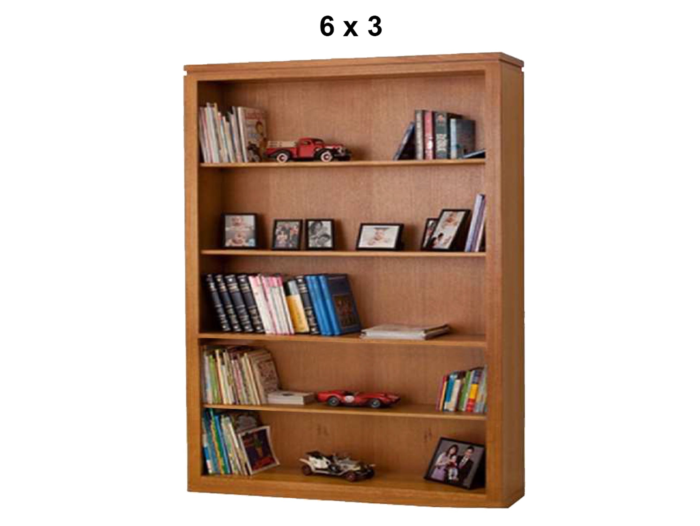 TINA (AUSSIE MADE) HIGHLINE STANDARD BOOKCASE COLLECTION - TASMANIA OAK COMBINATION - ASSORTED STAINED COLOURS - STARTING FROM $999