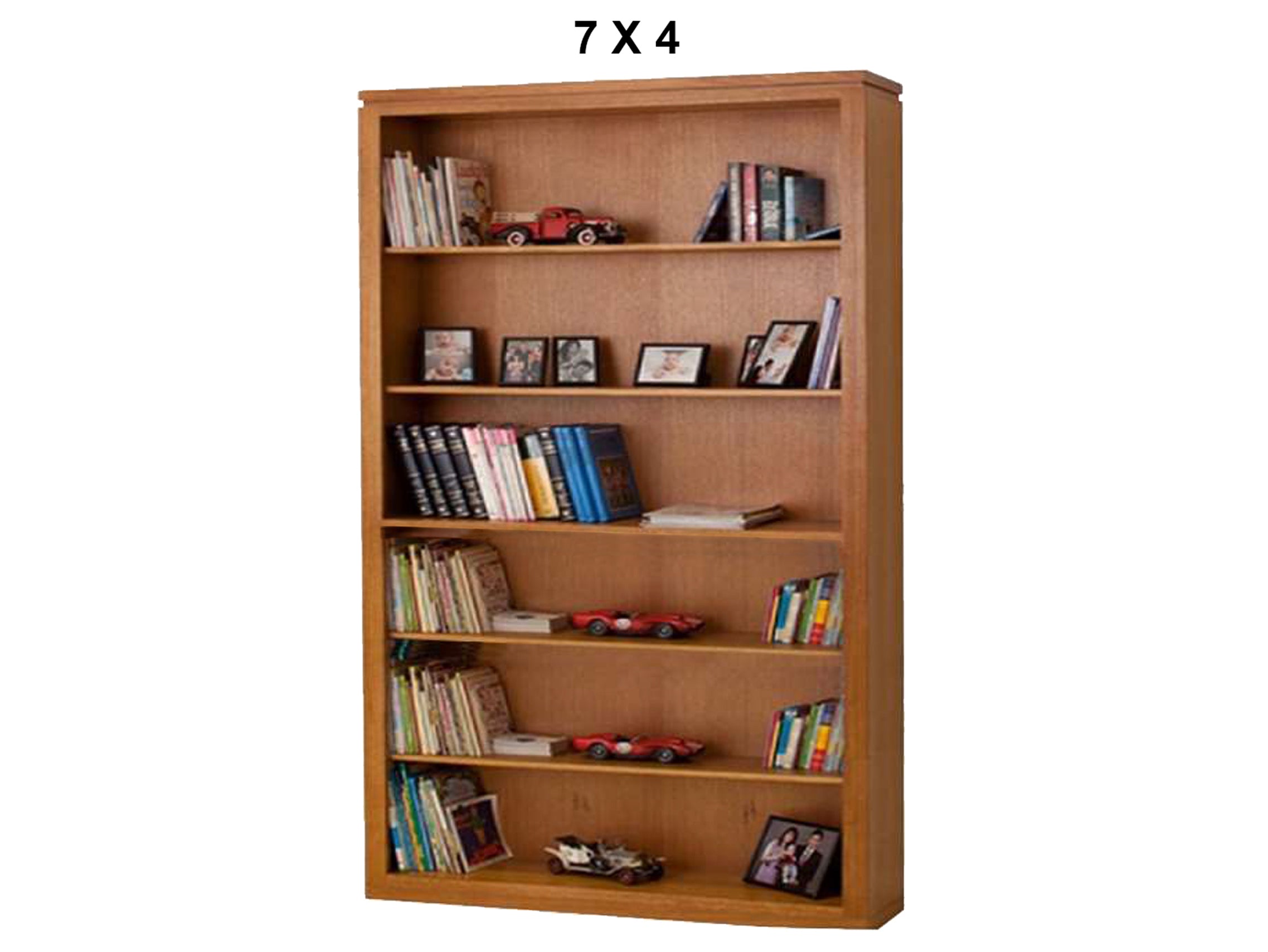TINA (AUSSIE MADE) HIGHLINE STANDARD BOOKCASE COLLECTION - TASMANIA OAK COMBINATION - ASSORTED STAINED COLOURS - STARTING FROM $999