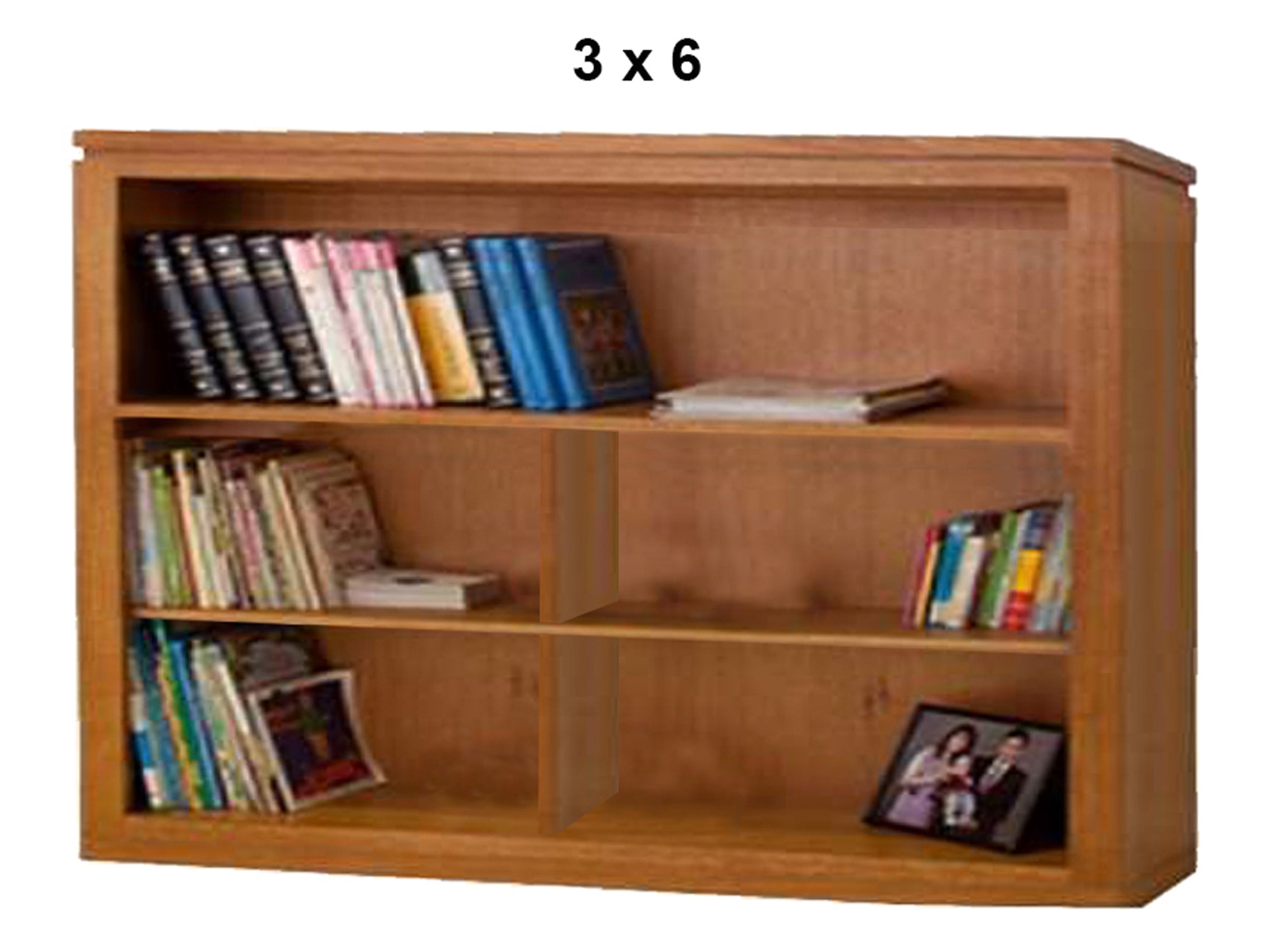 TINA (AUSSIE MADE) LOWLINE BOOKCASE COLLECTION - TASMANIA OAK COMBINATION - ASSORTED STAINED COLOURS - STARTING FROM $649