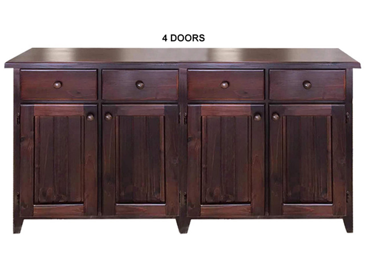 TOTTENHAM (AUSSIE MADE) WITH DOOR & DRAWER BUFFET COLLECTTION - ASSORTED STAINED COLOURS - STARTING FROM $699