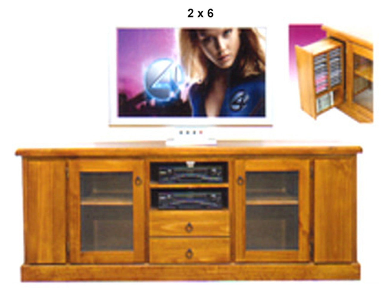 URBANITE (AUSSIE MADE) LOWLINE TV UNIT WITH TWIN PULL-OUTS COLLECTION - ASSORTED STAINED COLOURS - STARTING FROM $1099