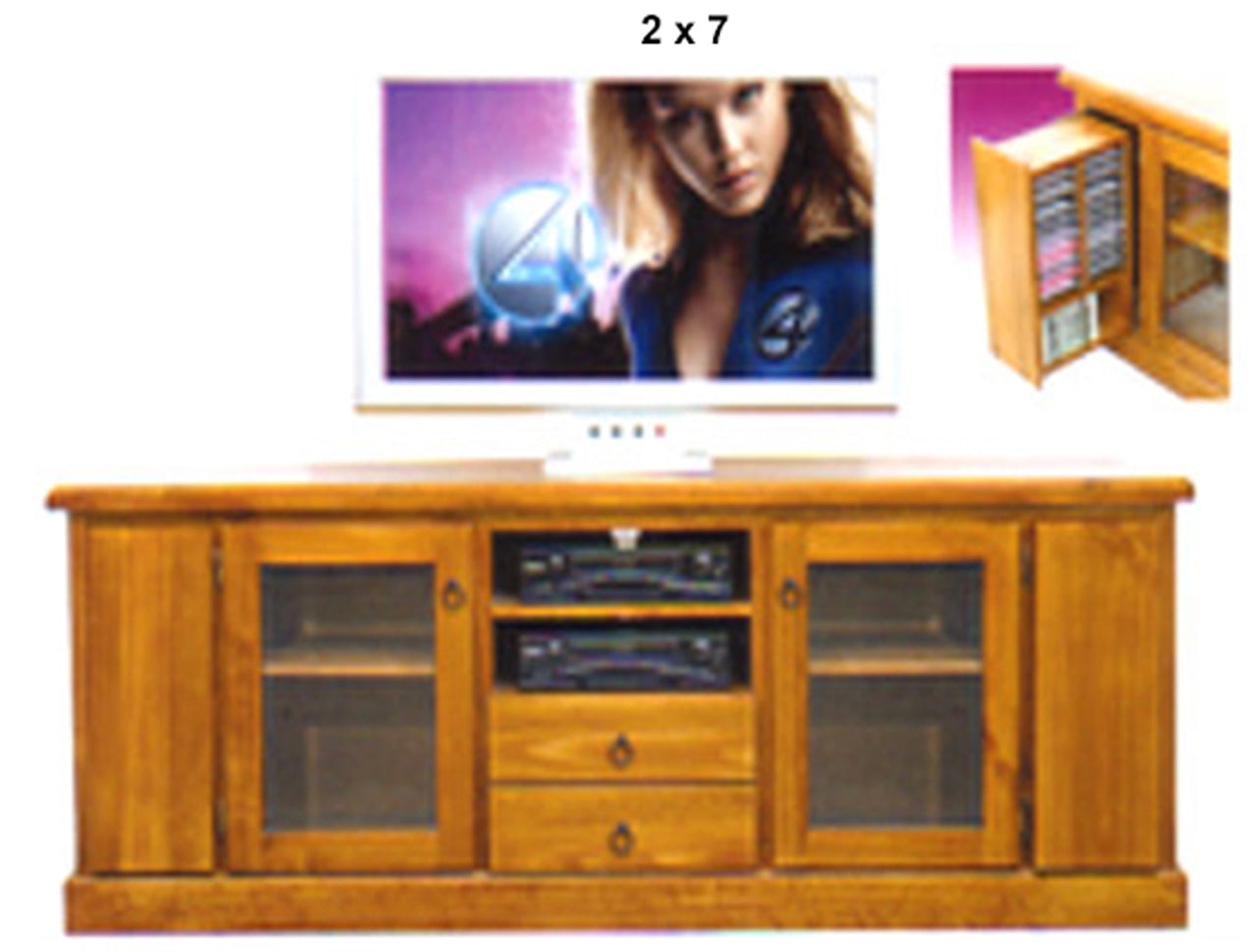 URBANITE (AUSSIE MADE) LOWLINE TV UNIT WITH TWIN PULL-OUTS COLLECTION - ASSORTED STAINED COLOURS - STARTING FROM $1099
