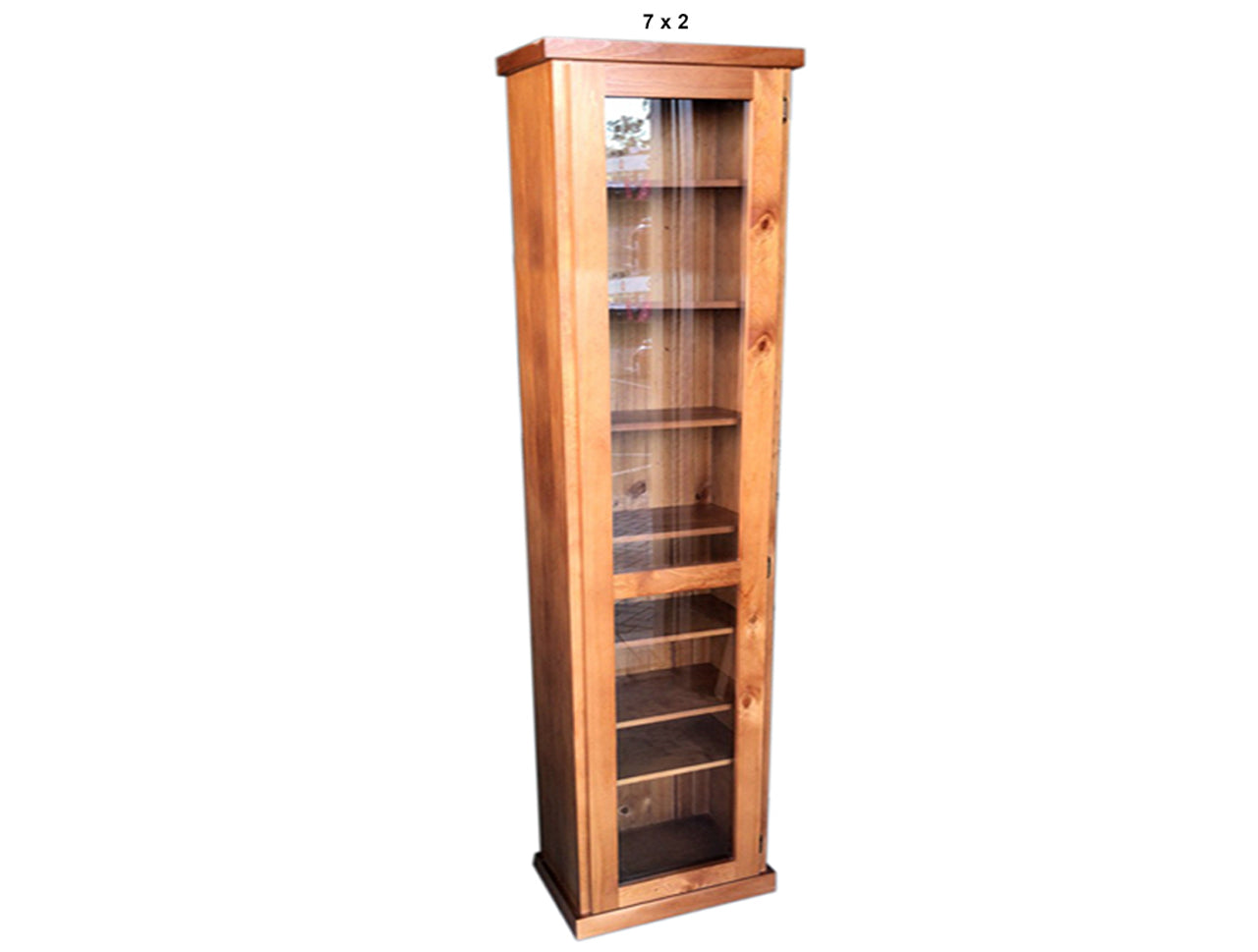 URBAN (AUSSIE MADE) FLAT TOP 1 DOOR SKINNY LIBRARY UNIT COLLECTION - ASSORTED STAINED COLOURS - STARTING FROM $699