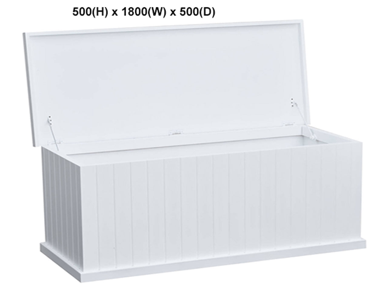 URBANITE (AUSSIE MADE) FLAT TOP WITH LINED SIDES BLANKET BOX COLLECTION - ASSORTED PAINTED COLOURS - STARTING FROM $499
