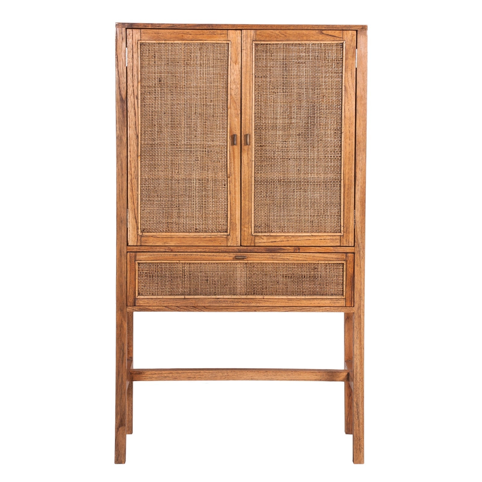 BELTANA TALL CABINET - 1600(L) x 900(W) - LIGHT TOBACCO