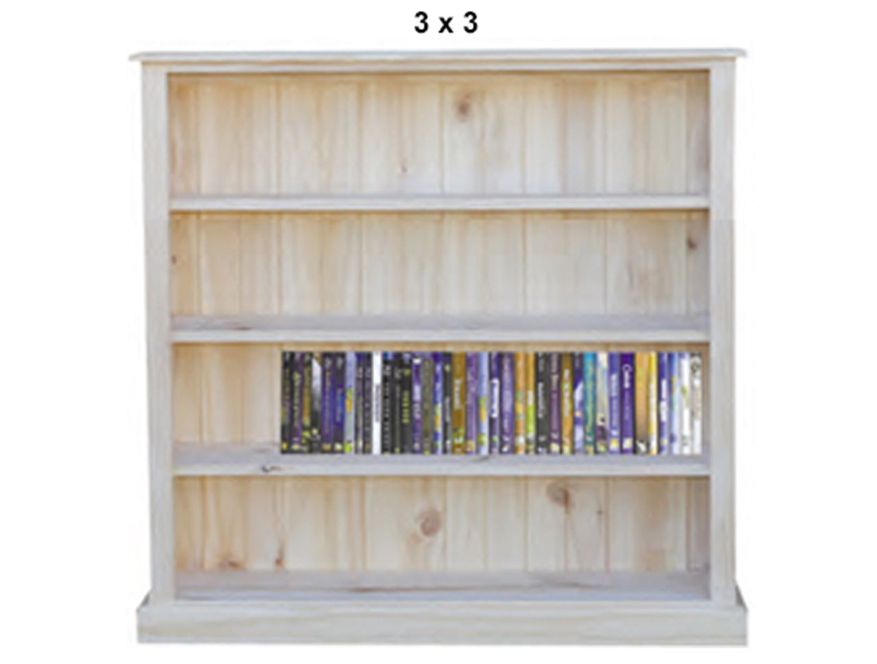 VEDAS (AUSSIE MADE) LOWLINE DVD OR CD CABINET COLLECTION - ASSORTED STAINED COLOURS - STARTING FROM $499