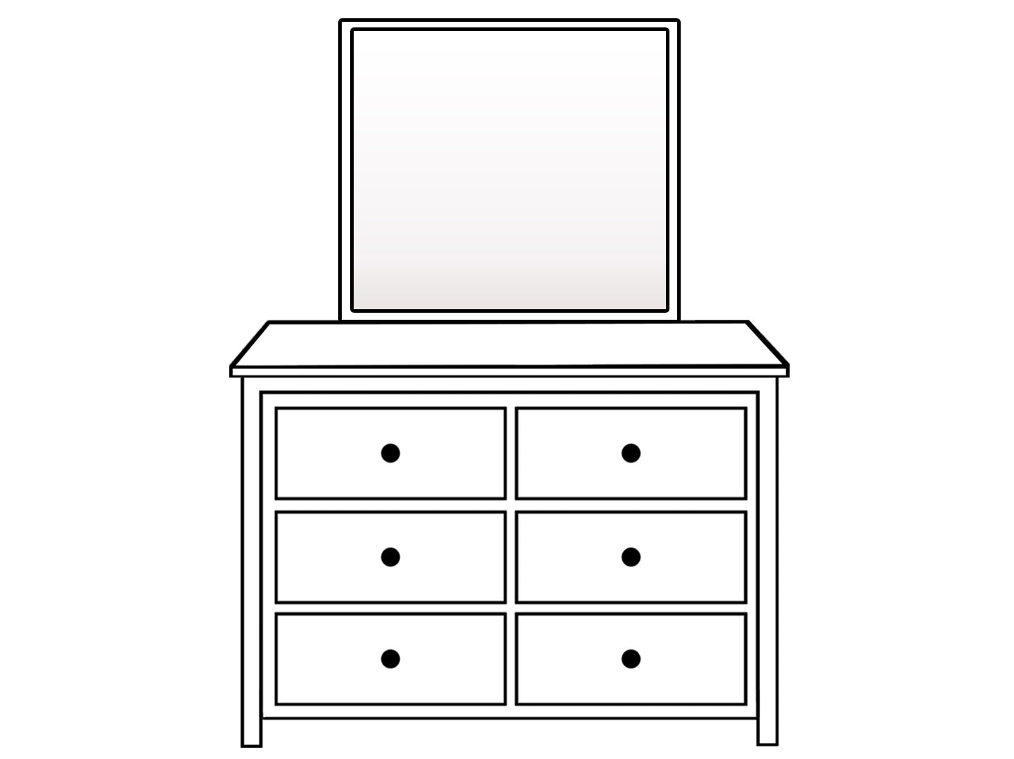 ARIANNE (AUSSIE MADE) KING 5 PIECE (DRESSER) BEDROOM SUITE - ASSORTED COLOURS