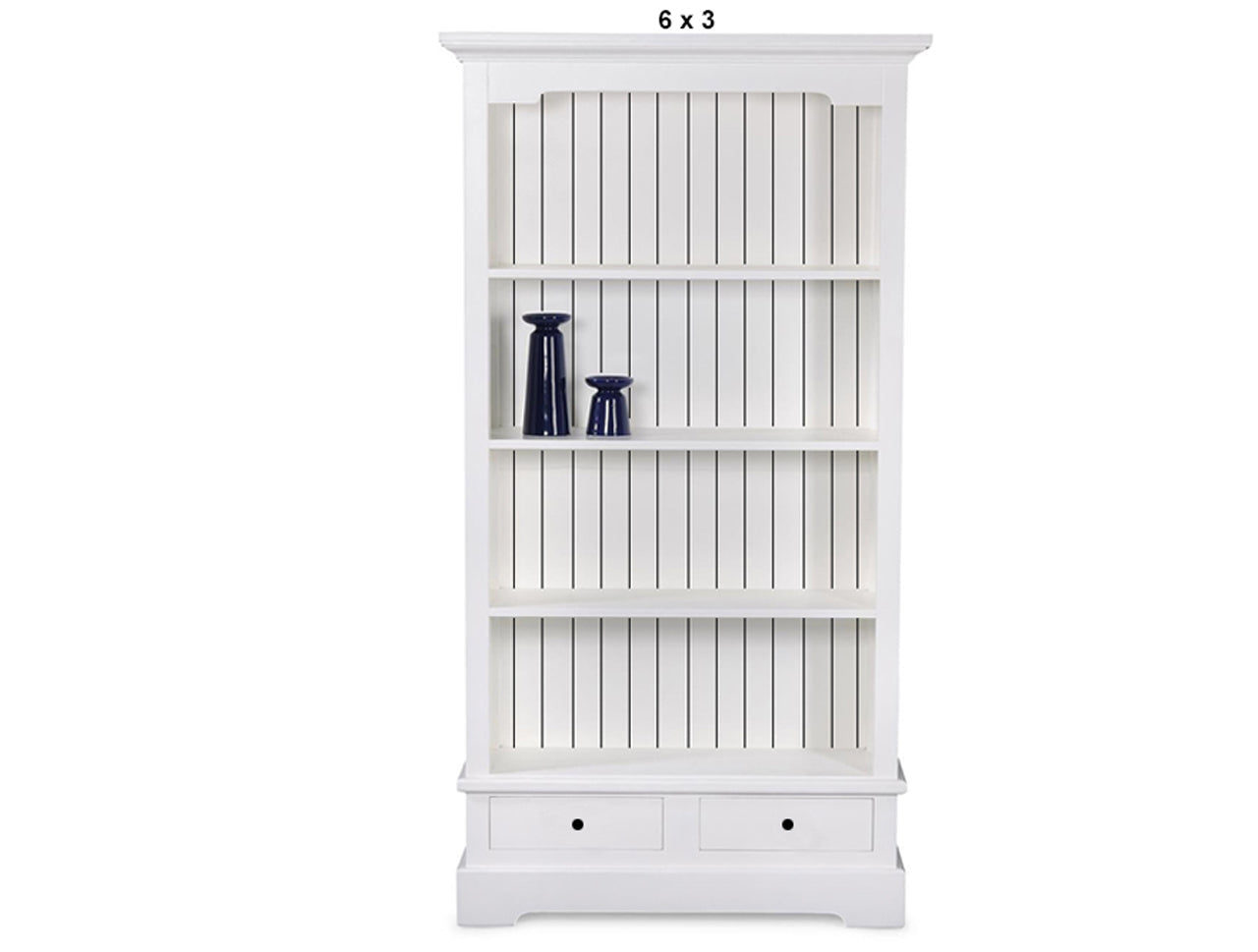 WILLIAMSON (AUSSIE MADE) HIGHLINE BOOKCASE WITH 2 DRAWERS COLLECTION - ASSORTED PAINTED COLOURS - STARTING FROM $1199
