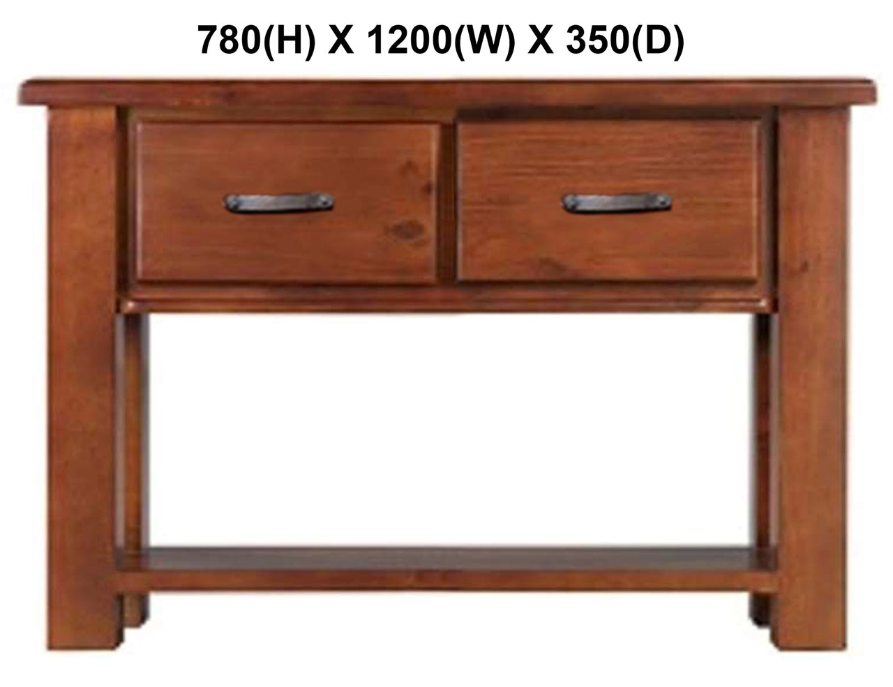 WILMINGTON (AUSSIE MADE) CONSOLE TABLE COLLECTION - ASSORTED STAINED COLOURS - STARTING FROM $599