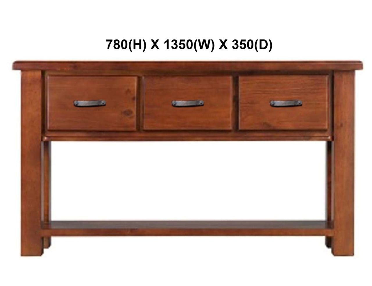 WILMINGTON (AUSSIE MADE) CONSOLE TABLE COLLECTION - ASSORTED STAINED COLOURS - STARTING FROM $599