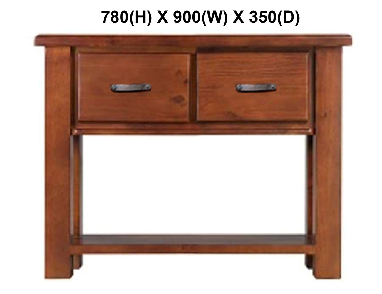 WILMINGTON (AUSSIE MADE) CONSOLE TABLE COLLECTION - ASSORTED STAINED COLOURS - STARTING FROM $599