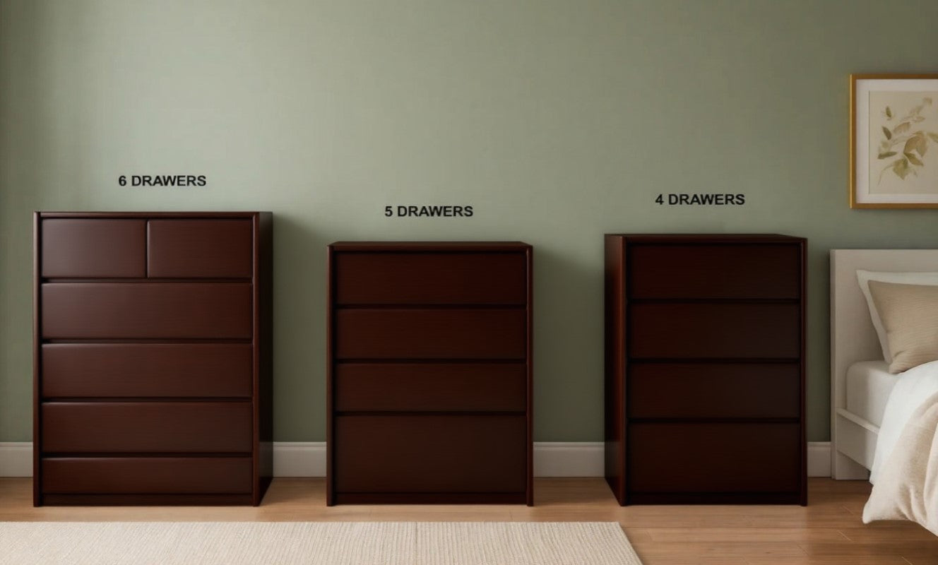 AVALON (AUSSIE MADE) SOLID TIMBER BEDROOM COLLECTION - ASSORTED STAINED COLOURS